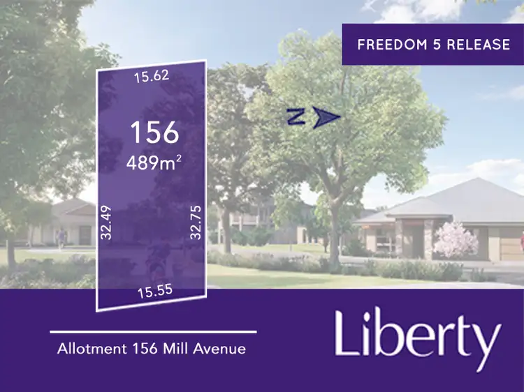 Main view of Homely land listing, Lot 156 Mill Avenue, Two Wells SA 5501