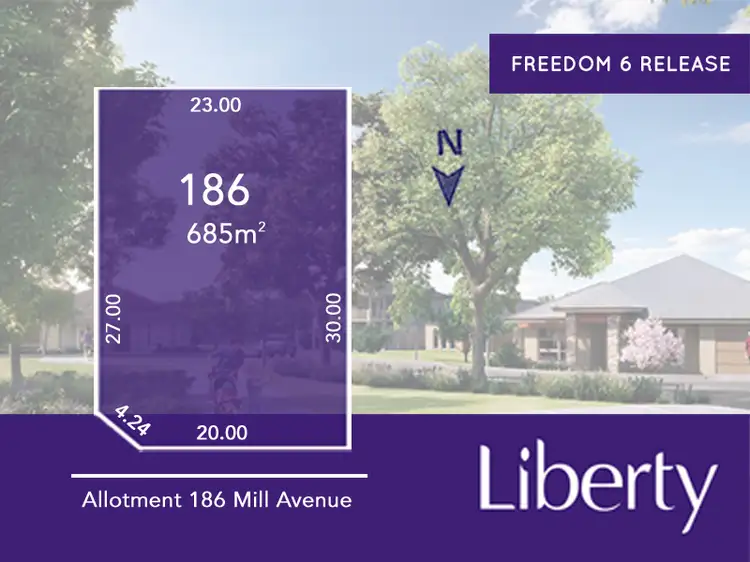 Main view of Homely land listing, Lot 186 Mill Avenue, Two Wells SA 5501