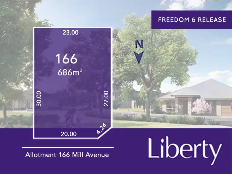 Main view of Homely land listing, Lot 166 Mill Avenue, Two Wells SA 5501