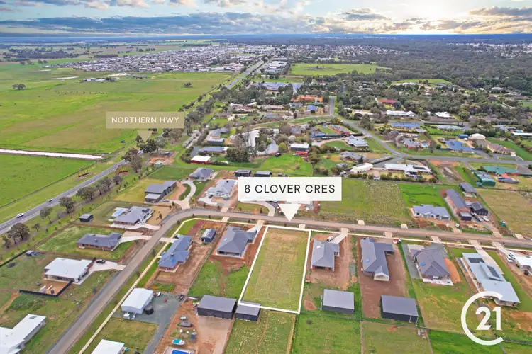 Second view of Homely land listing, 8 Clover Crescent, Echuca VIC 3564