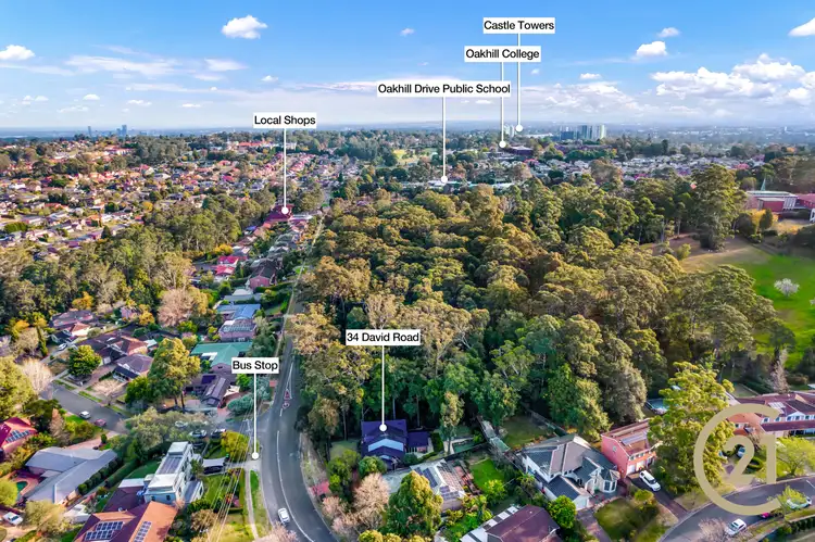 Fifth view of Homely house listing, 34 David Road, Castle Hill NSW 2154