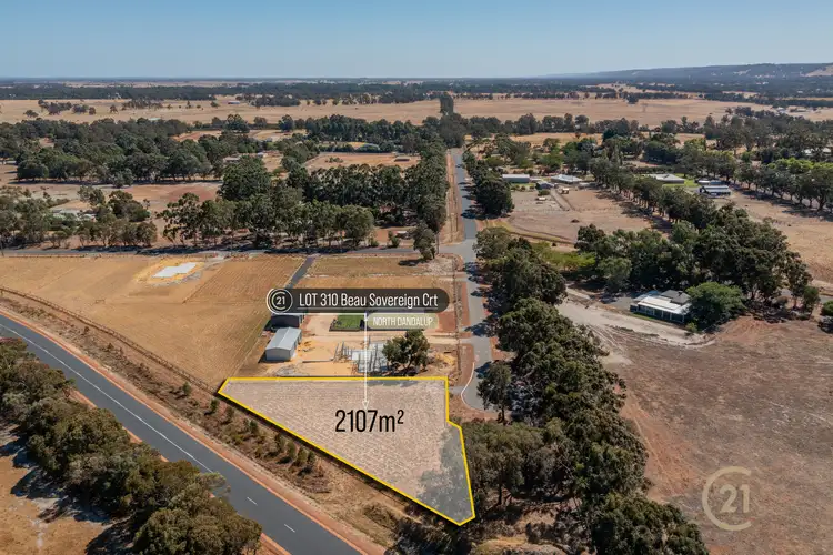Second view of Homely land listing, 1 Beau Sovereign Court, North Dandalup WA 6207