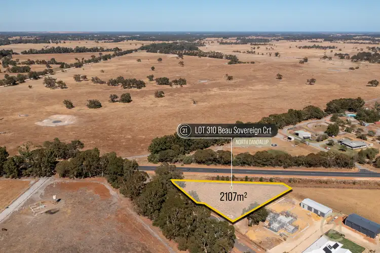 Fourth view of Homely land listing, 1 Beau Sovereign Court, North Dandalup WA 6207