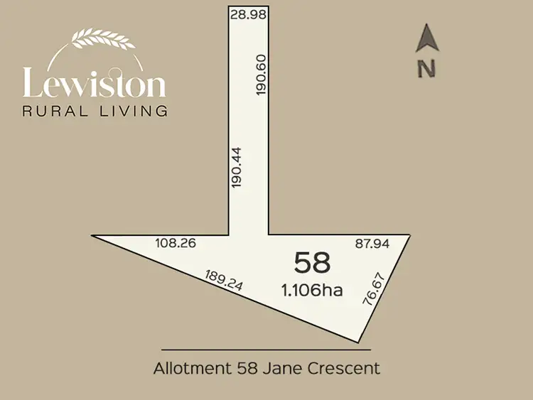 Lot 58 Jane Crescent, Lewiston SA 5501