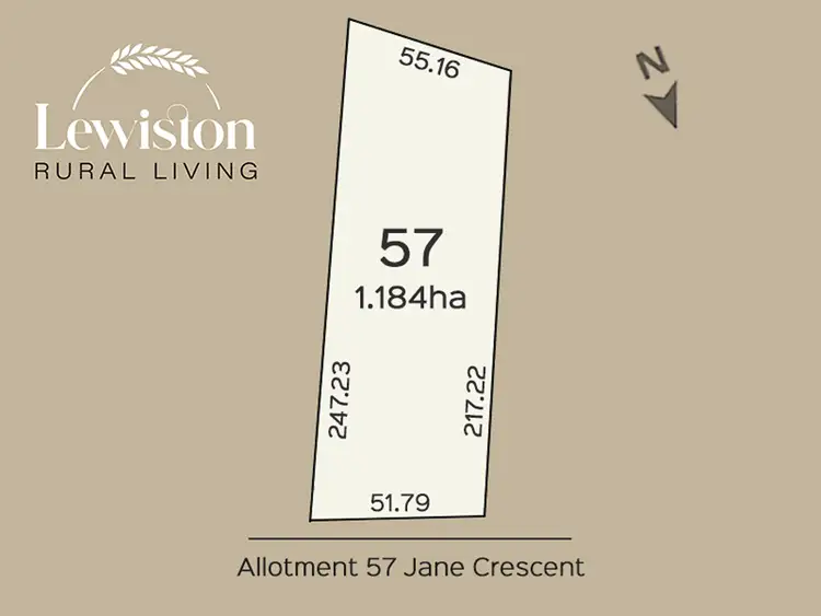 Main view of Homely land listing, Lot 57 Jane Crescent, Lewiston SA 5501