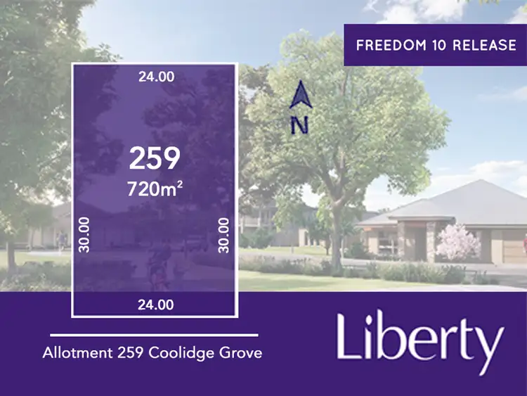 Lot 259 Coolidge Grove (Stage 10), Two Wells SA 5501
