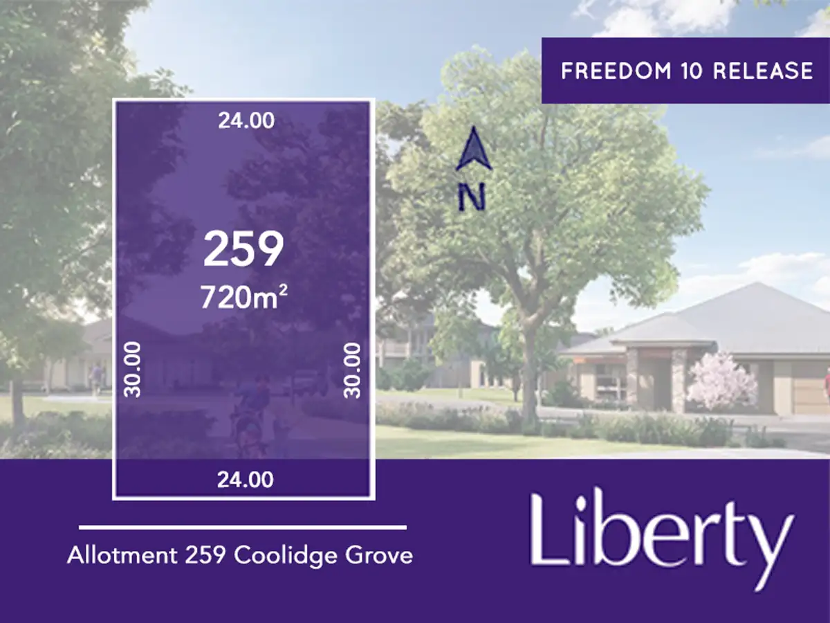 Main view of Homely land listing, Lot 259 Coolidge Grove (Stage 10), Two Wells SA 5501