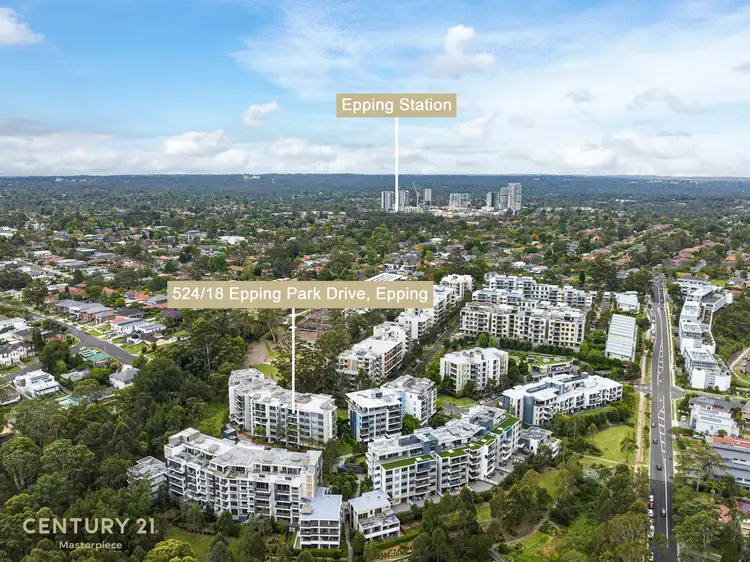 Second view of Homely apartment listing, 524/18 Epping Park Drive, Epping NSW 2121