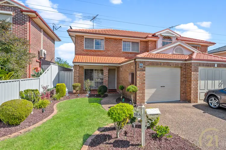 Main view of Homely semi-detached listing, 16a Antares Avenue, Hinchinbrook NSW 2168