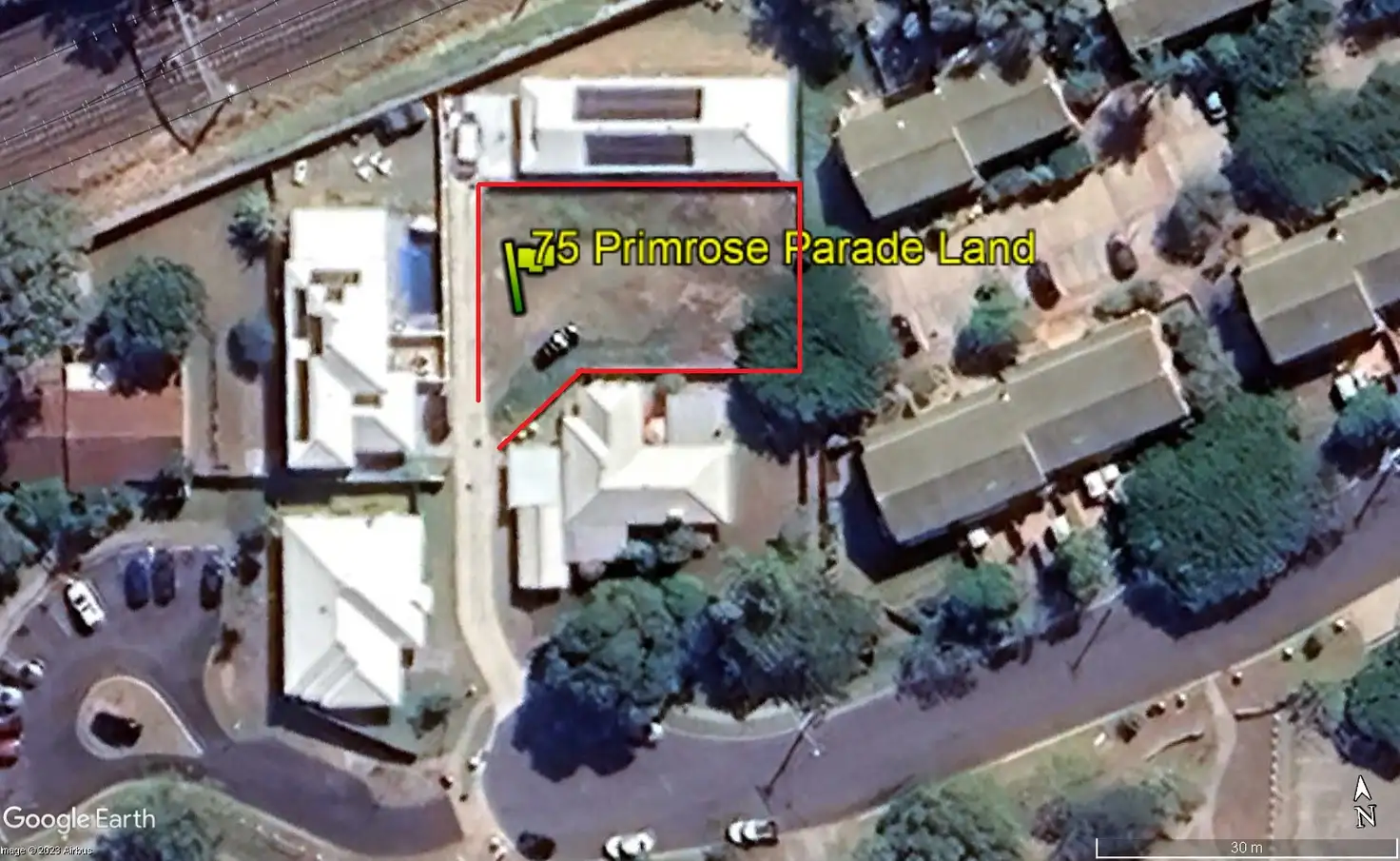 Main view of Homely land listing, 75 Primrose Parade, Wynnum West QLD 4178