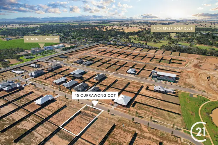 Second view of Homely land listing, 45 Currawong Circuit, Moama NSW 2731