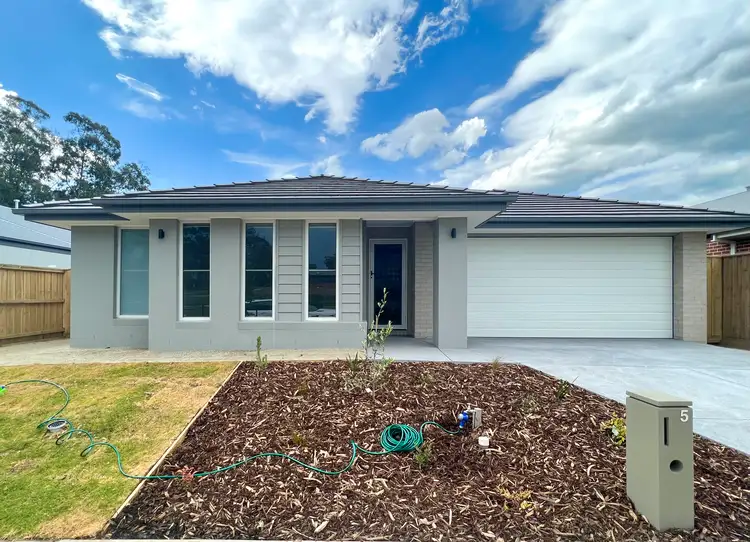 Main view of Homely house listing, 5 Open Drive, Drouin VIC 3818