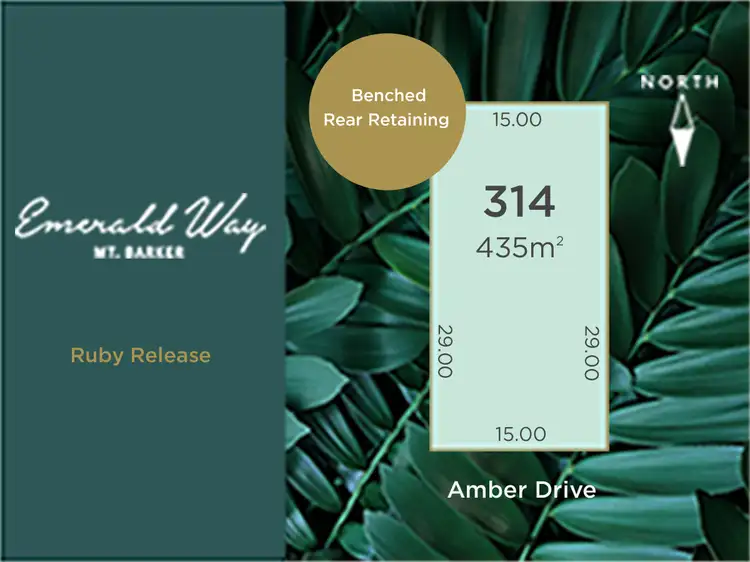 Lot 314 Amber Drive, Mount Barker SA 5251