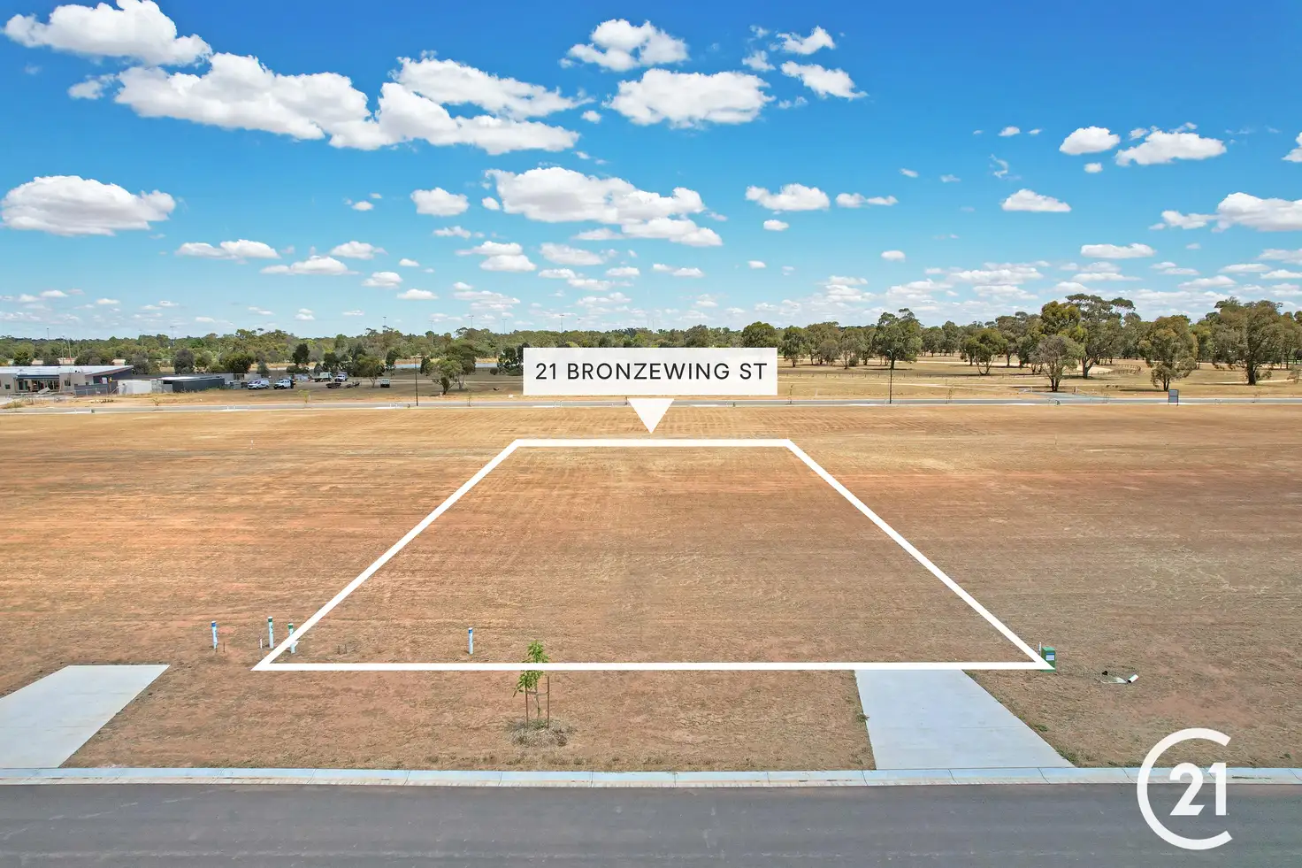 Main view of Homely land listing, 21 Bronzewing Street, Moama NSW 2731