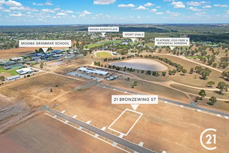 Second view of Homely land listing, 21 Bronzewing Street, Moama NSW 2731
