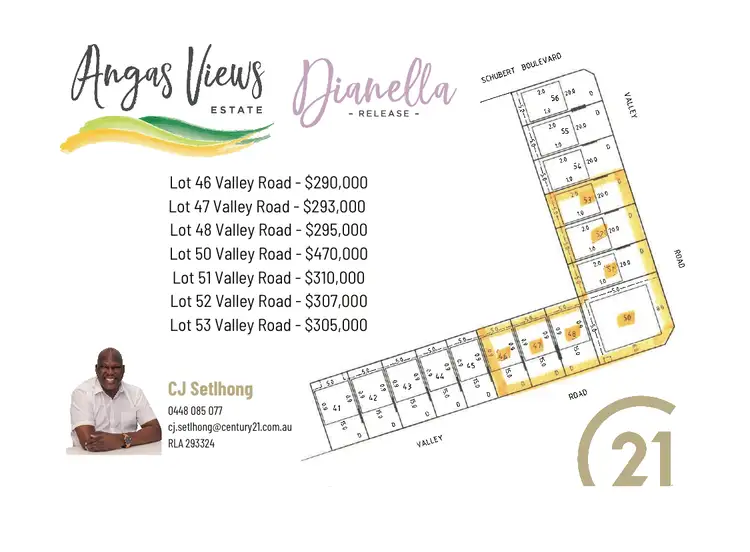 Third view of Homely land listing, Lot 51 Valley Road, Angaston SA 5353