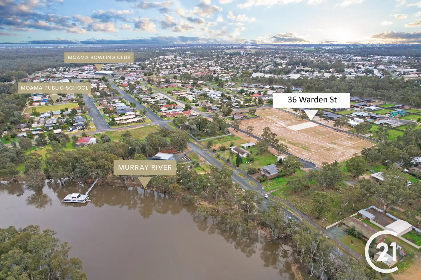 Main view of Homely land listing, 36 Warden Street, Moama NSW 2731