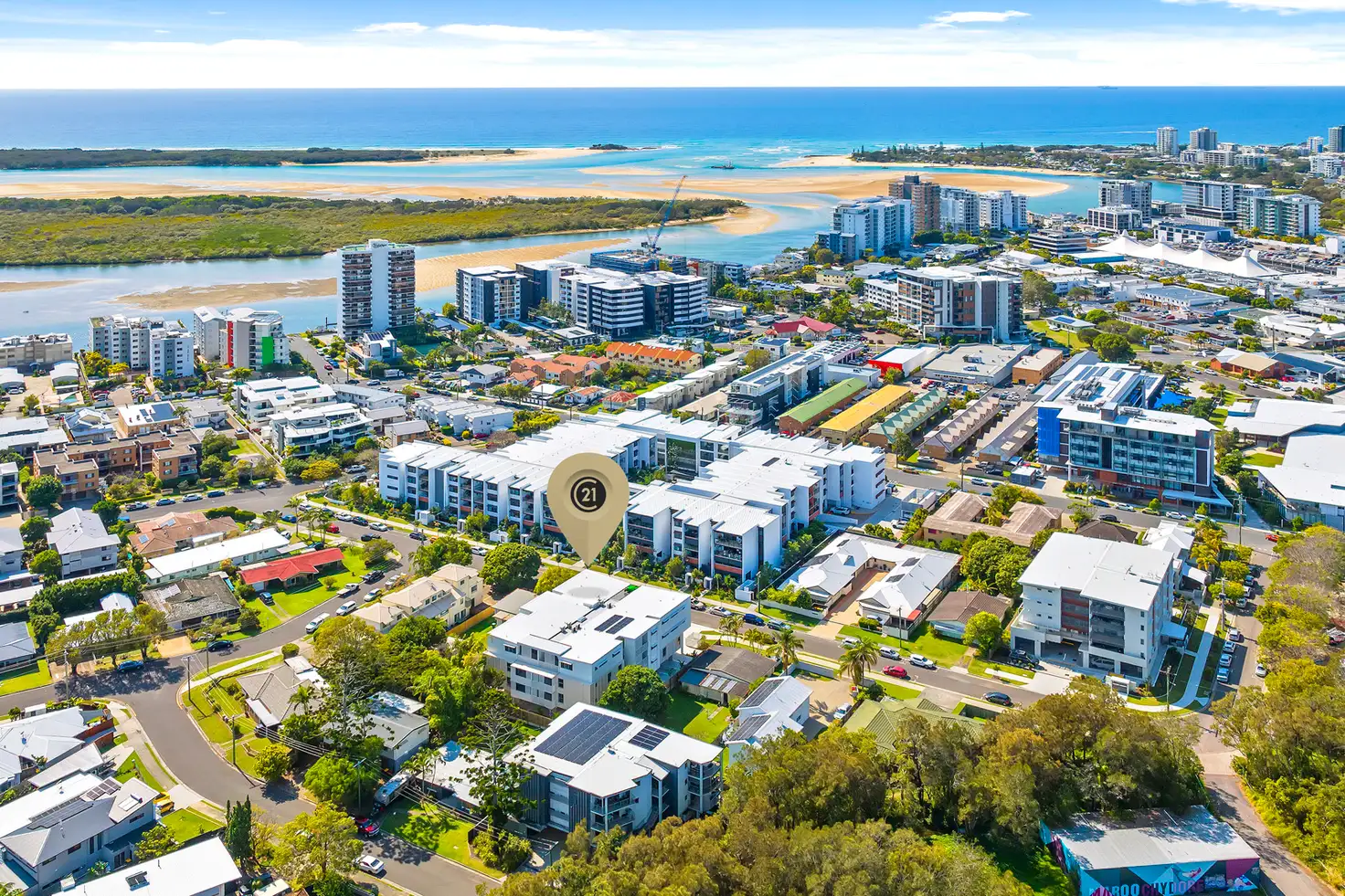 Main view of Homely unit listing, 202/18-20 Wright Street, Maroochydore QLD 4558