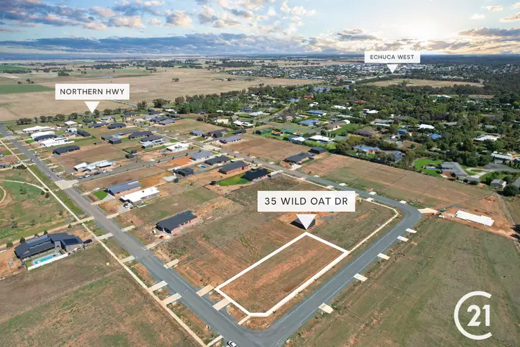 Third view of Homely land listing, 35 Wild Oat Drive, Echuca VIC 3564