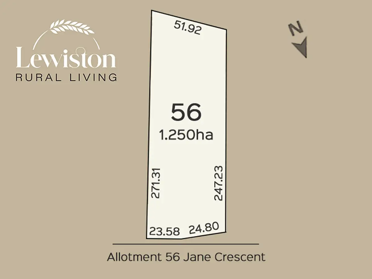 Main view of Homely land listing, Lot 56 Jane Crescent, Lewiston SA 5501