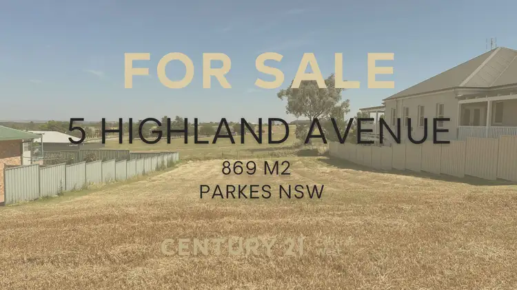 Main view of Homely land listing, 5 Highland Avenue, Parkes NSW 2870