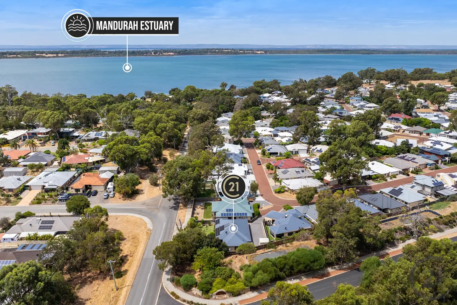 Main view of Homely house listing, 14 Garden Road, Dawesville WA 6211