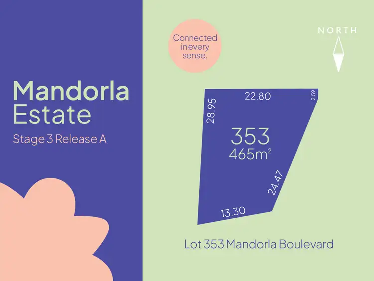 Lot 353 Mandorla Boulevard (Stage 3A), Munno Para Downs SA 5115