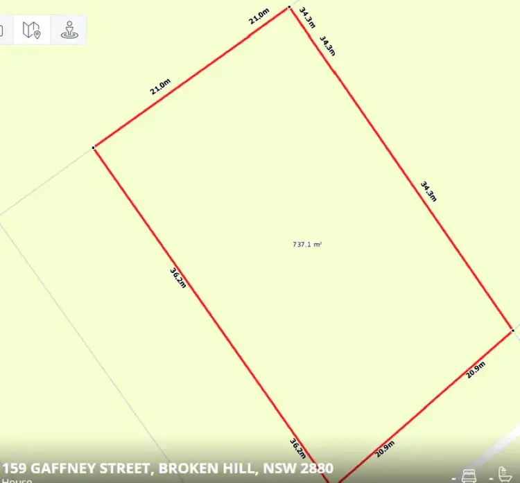 Third view of Homely land listing, 159 Gaffney Street, Broken Hill NSW 2880