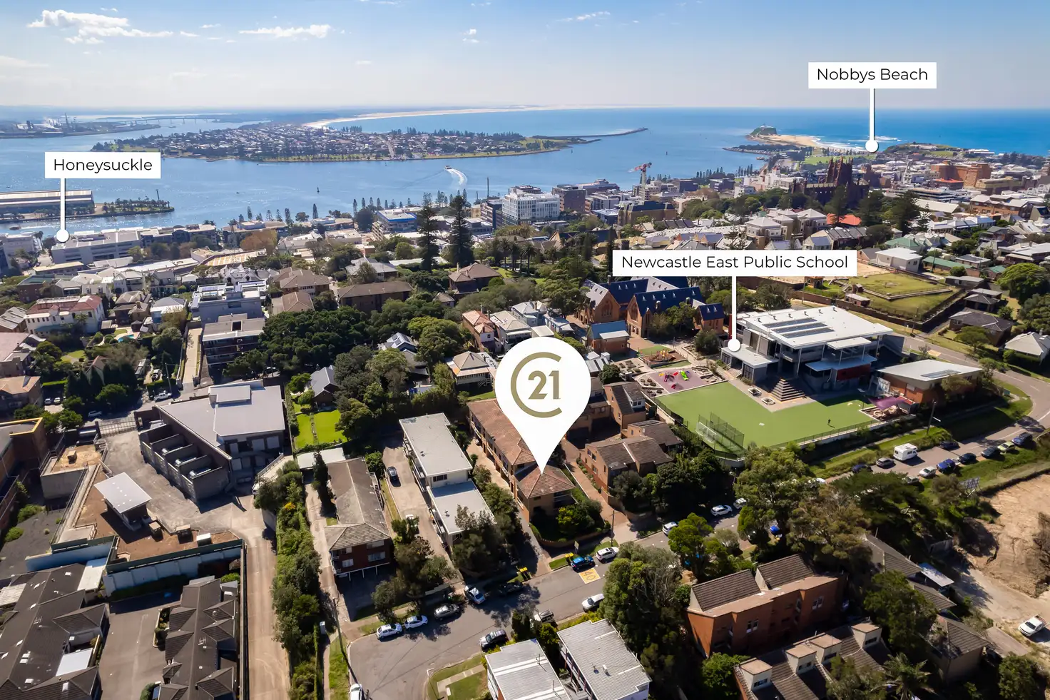 Main view of Homely unit listing, 1/38 Kitchener Parade, The Hill NSW 2300