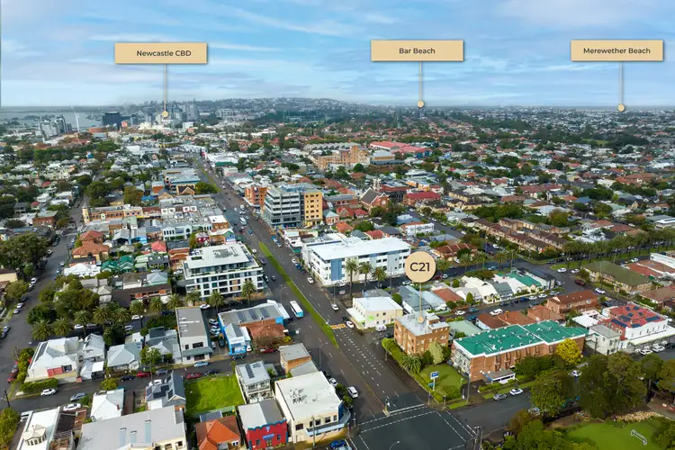 Second view of Homely block of units listing, 127 Tudor Street, Hamilton NSW 2303