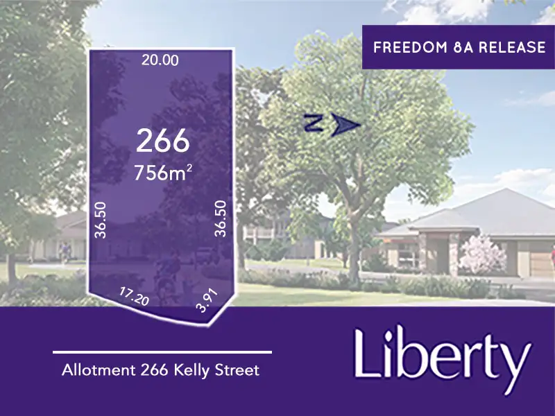 Main view of Homely land listing, Lot 266 Kelly Street, Two Wells SA 5501