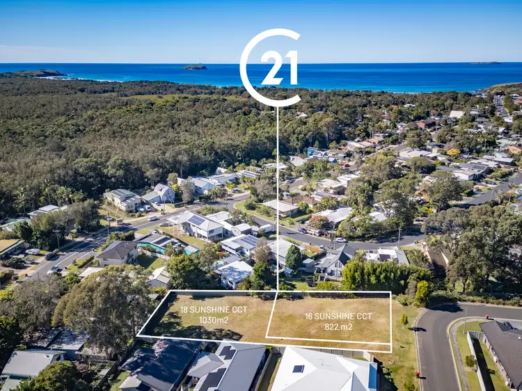 Fourth view of Homely land listing, 16 or 18 Sunshine Circuit, Emerald Beach NSW 2456