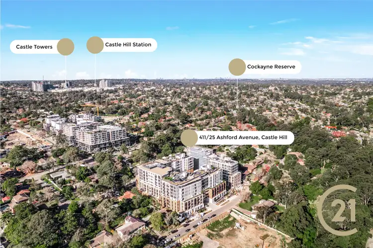 Third view of Homely apartment listing, 411/29 Ashford Avenue, Castle Hill NSW 2154