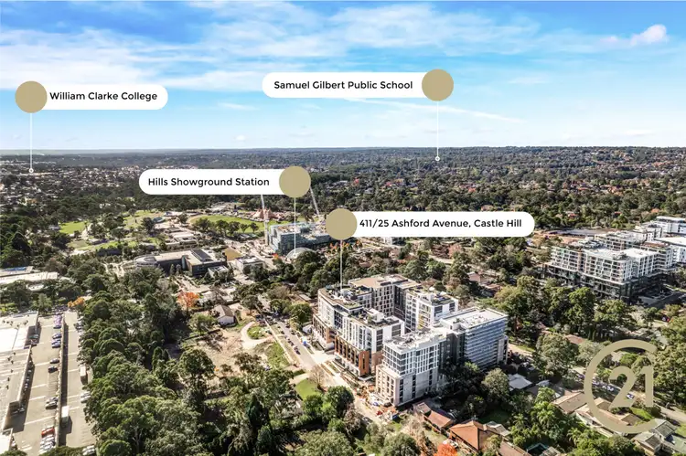 Fourth view of Homely apartment listing, 411/29 Ashford Avenue, Castle Hill NSW 2154
