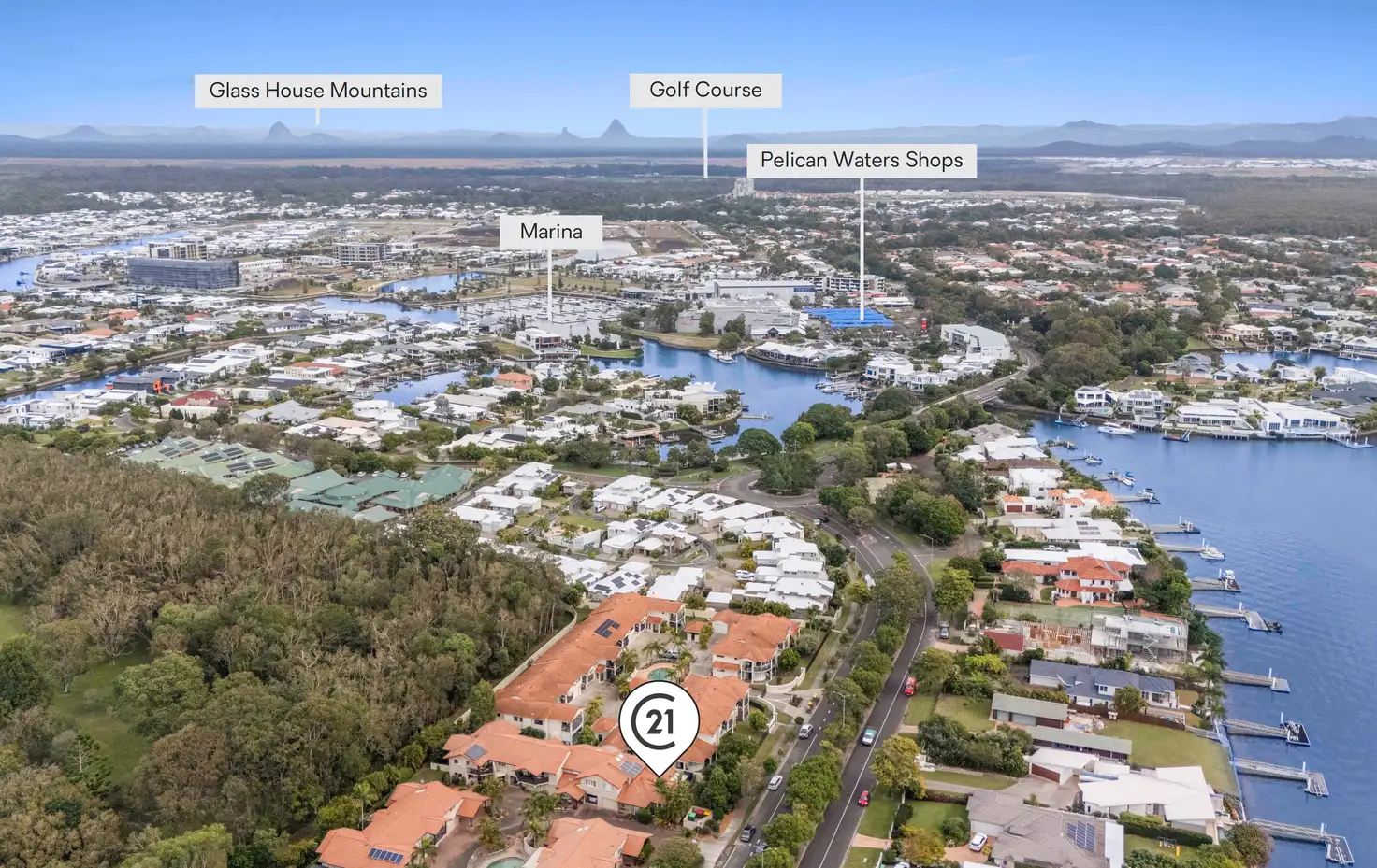 Main view of Homely unit listing, 1/28 Pelican Waters Boulevard, Pelican Waters QLD 4551