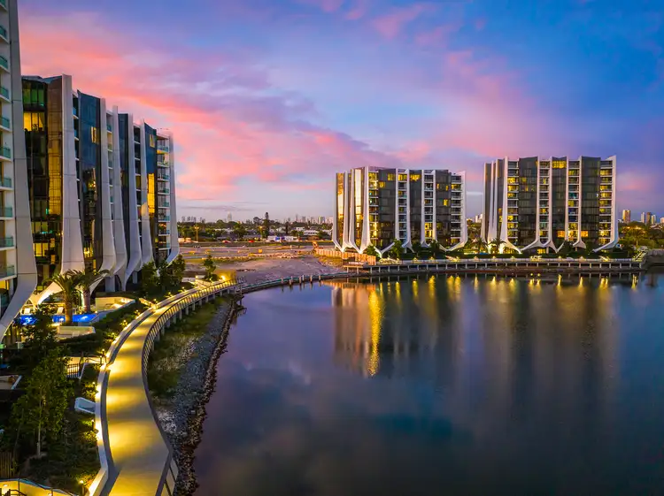 Main view of Homely apartment listing, 1501/2 The Lanes Boulevard, Mermaid Waters QLD 4218