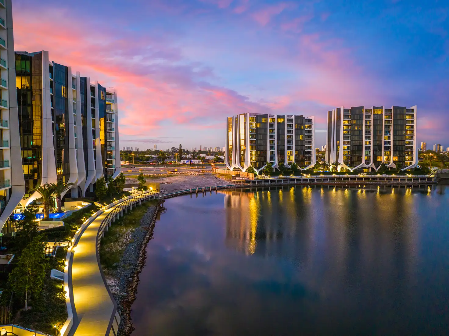 Main view of Homely apartment listing, 1501/2 The Lanes Boulevard, Mermaid Waters QLD 4218