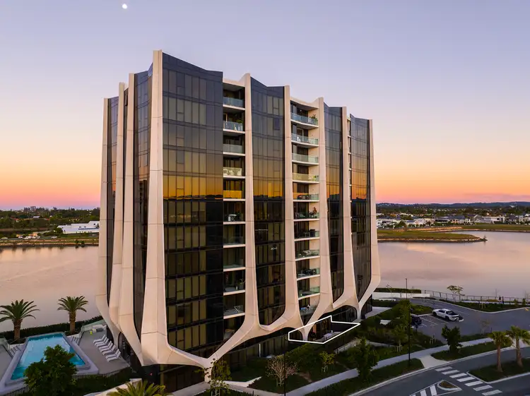 Third view of Homely apartment listing, 4104/24 The Lanes Boulevard, Mermaid Waters QLD 4218