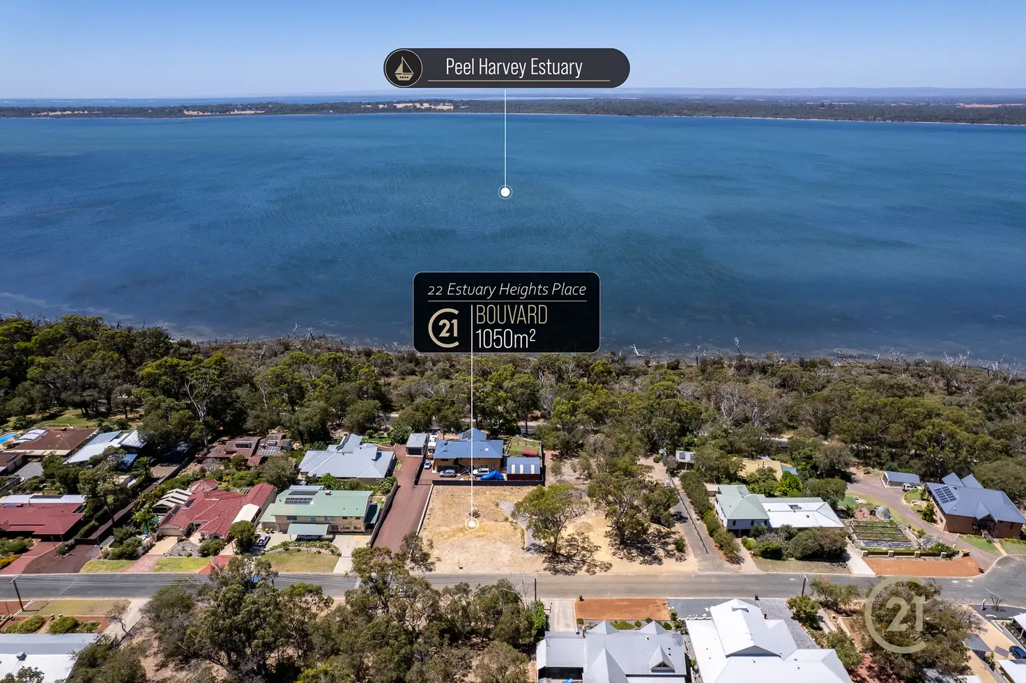 Main view of Homely land listing, 22 Estuary Heights Place, Bouvard WA 6211