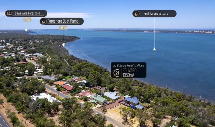 Third view of Homely land listing, 22 Estuary Heights Place, Bouvard WA 6211