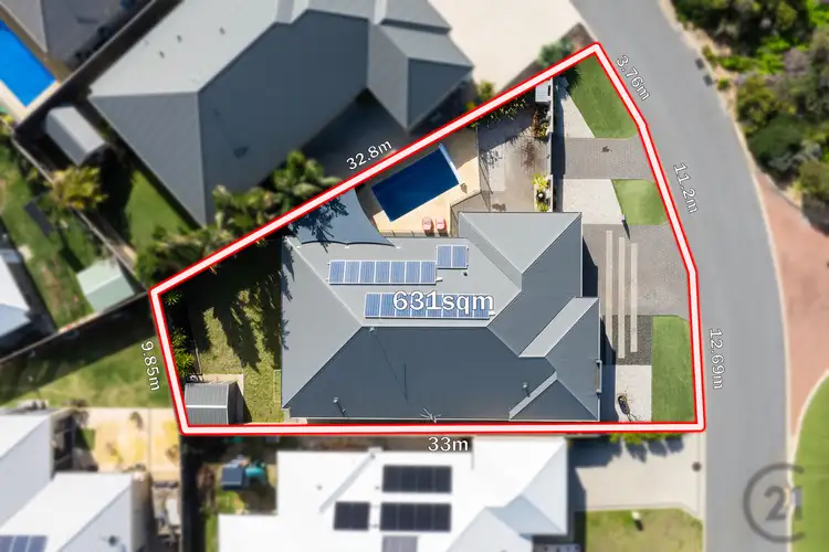Second view of Homely house listing, 21 Jennerae Bend, Halls Head WA 6210