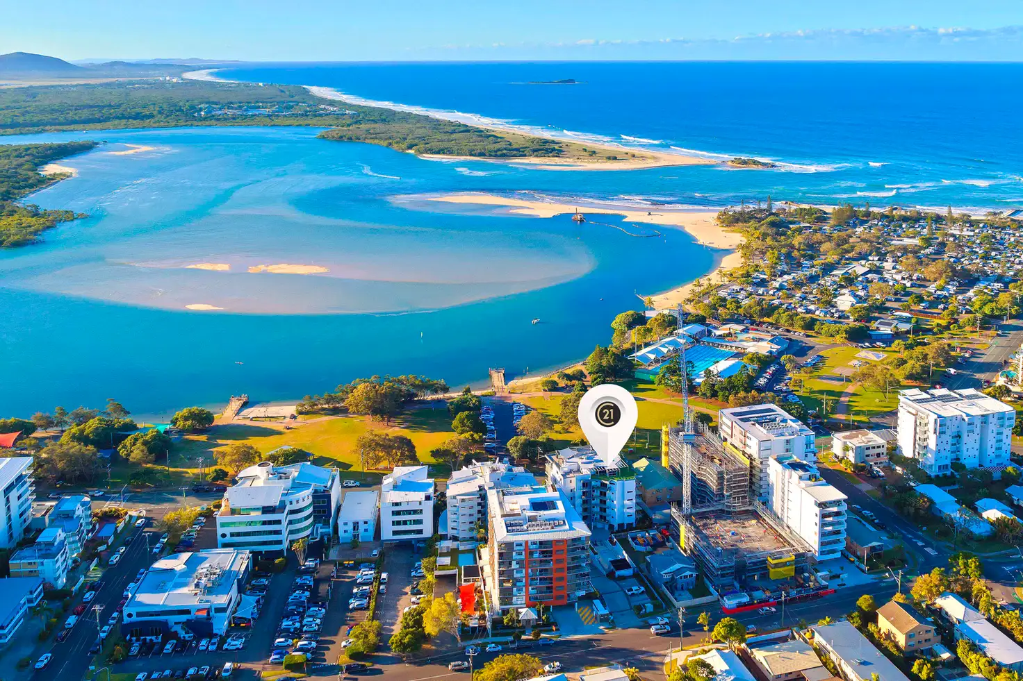 Main view of Homely unit listing, 10/21 The Esplanade, Maroochydore QLD 4558