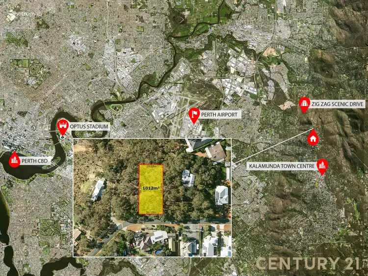 Second view of Homely land listing, 24 Graham Road, Gooseberry Hill WA 6076