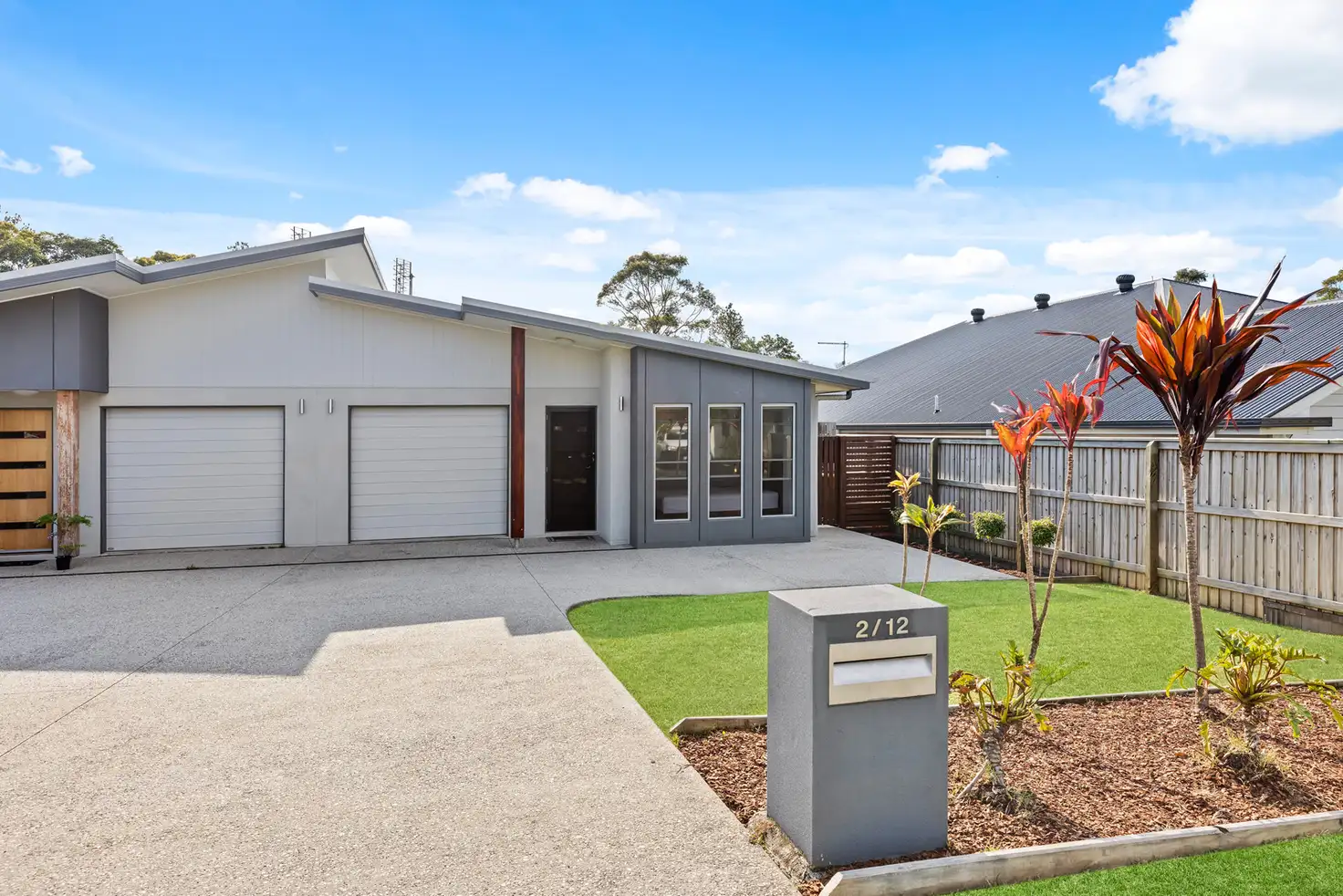 Main view of Homely semi-detached listing, 2/12 Citron Place, Palmwoods QLD 4555