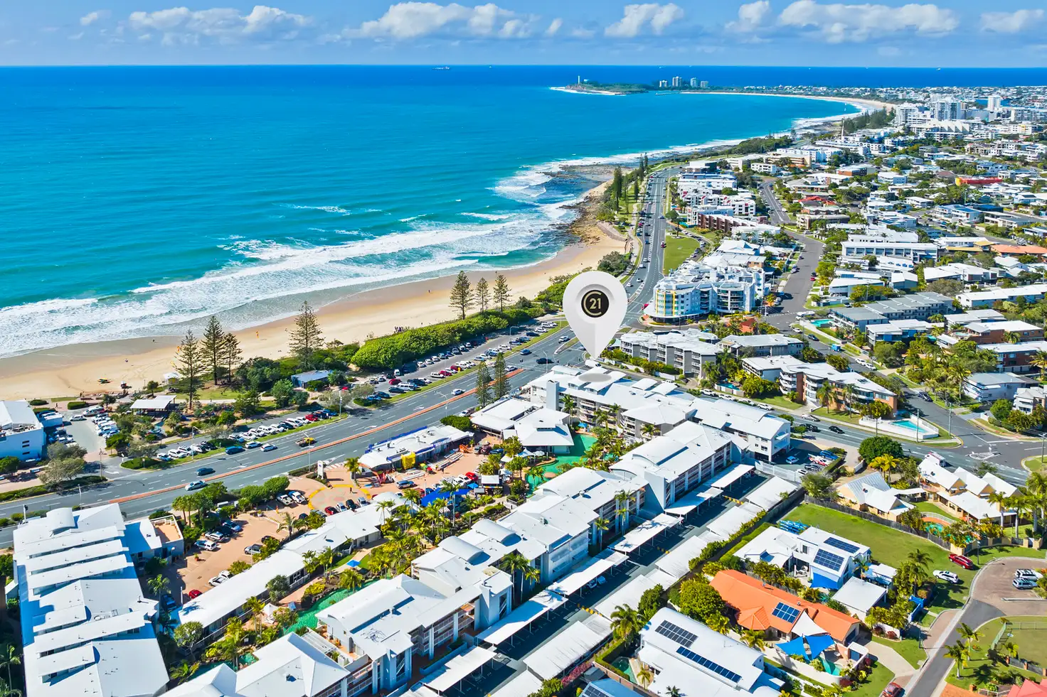 Main view of Homely unit listing, 306/180 Alexandra Parade, Alexandra Headland QLD 4572