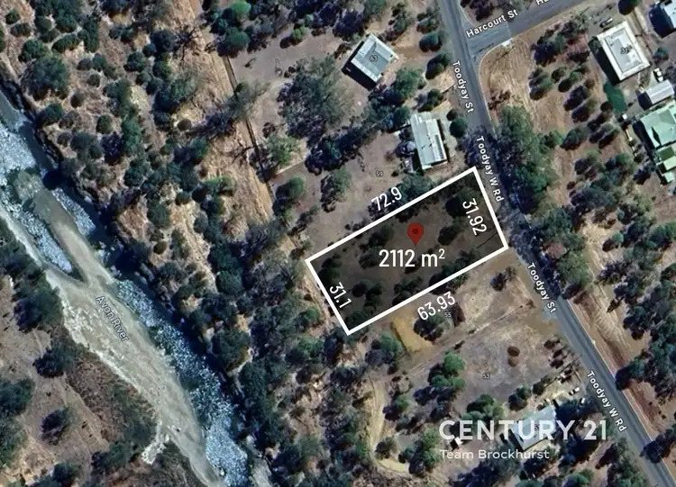 Main view of Homely land listing, 57 Toodyay Street, Toodyay WA 6566
