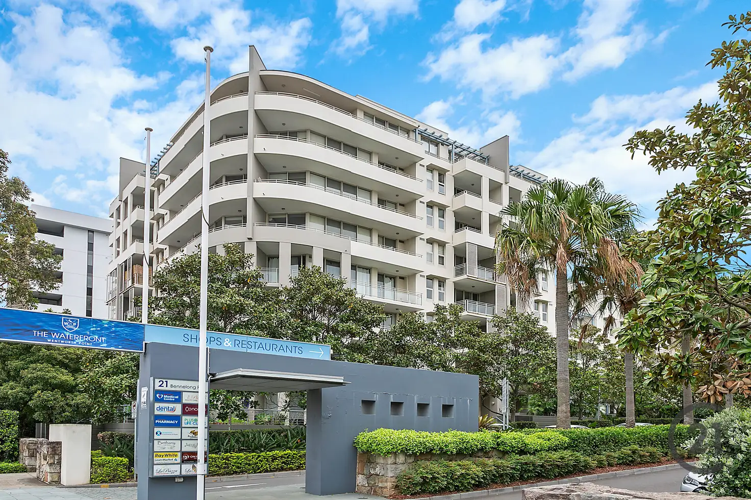 Main view of Homely apartment listing, 204/1 The Piazza, Wentworth Point NSW 2127