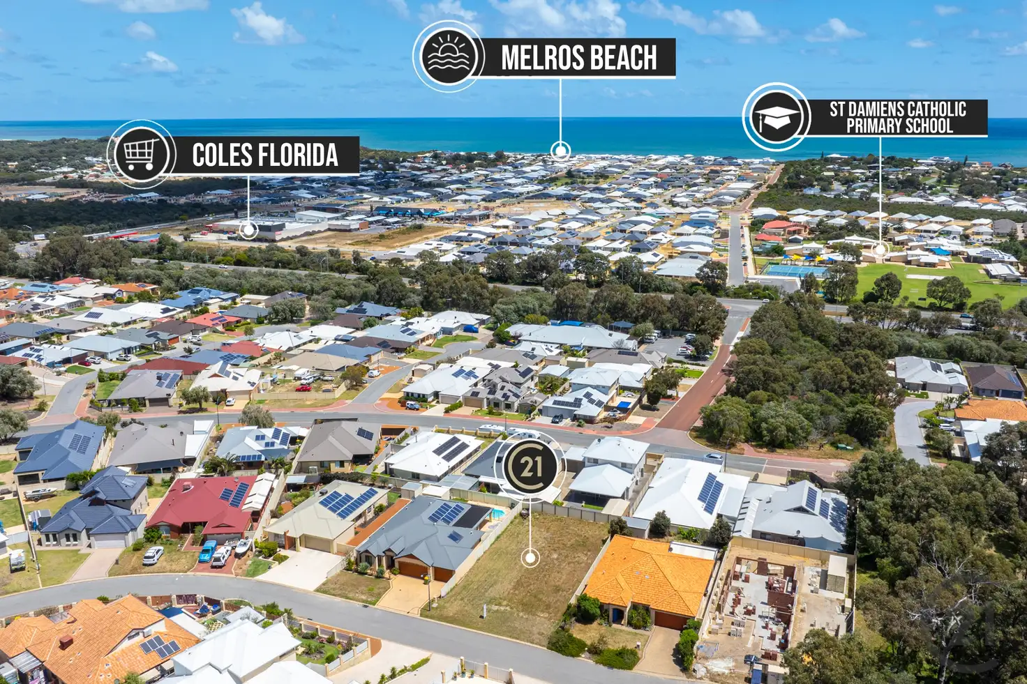 Main view of Homely land listing, 13 Mingenew Court, Dawesville WA 6211