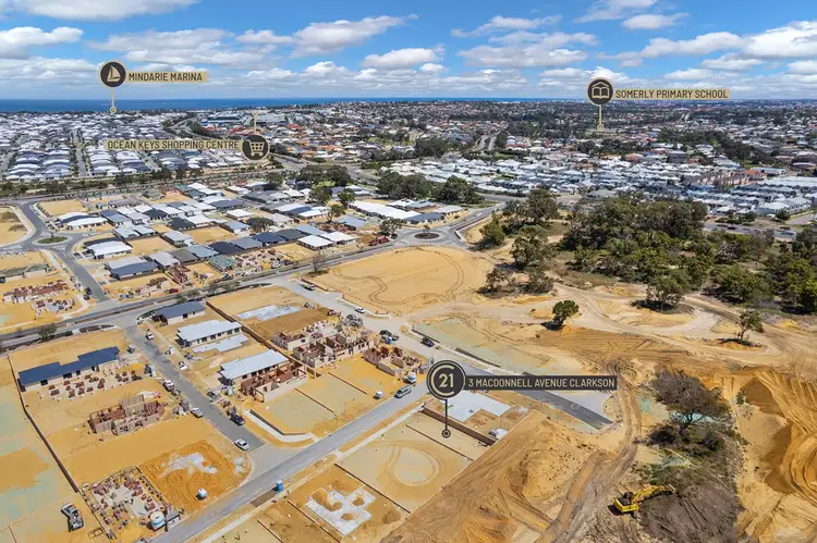Third view of Homely land listing, 3 Macdonnell Avenue, Clarkson WA 6030