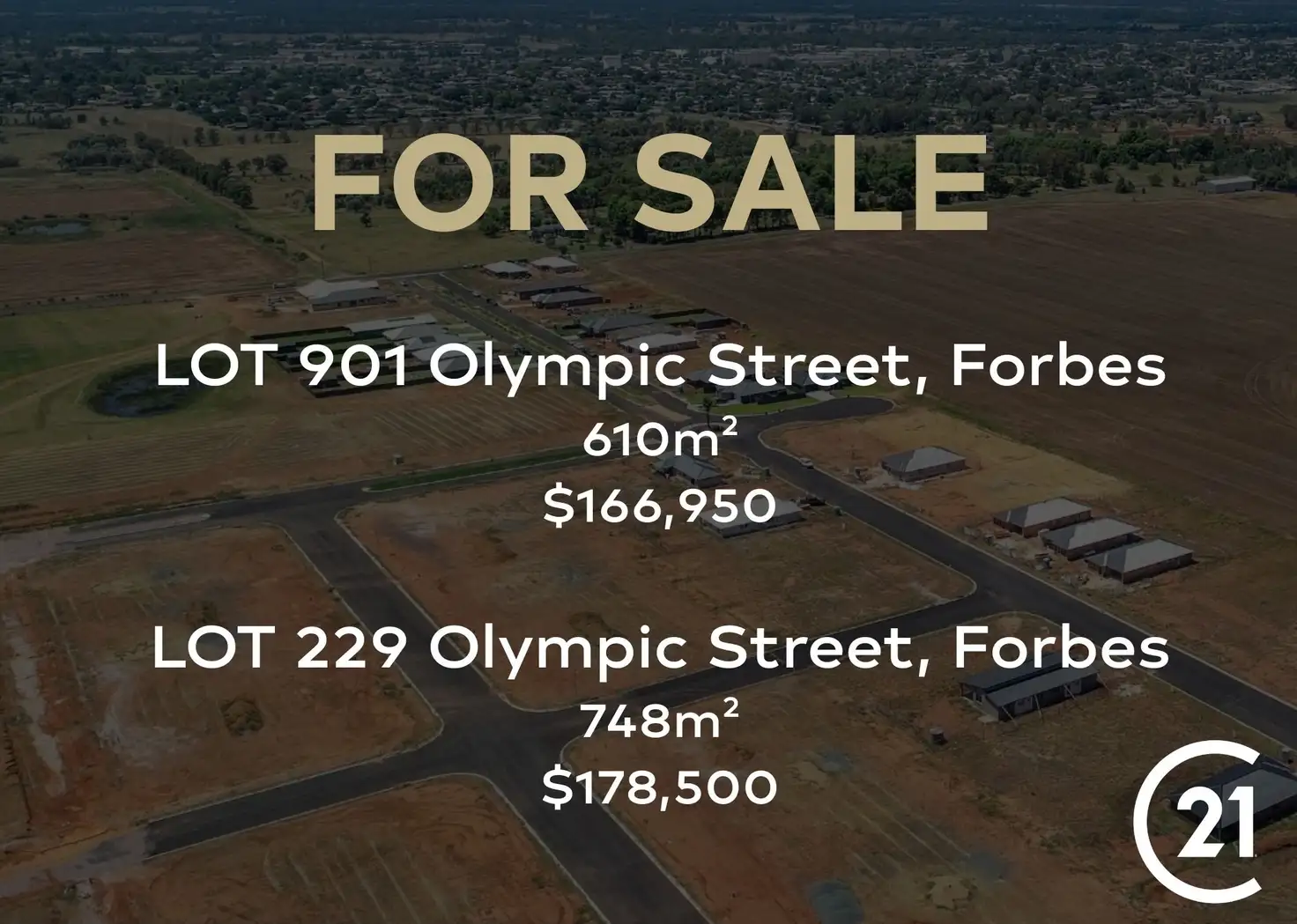 Main view of Homely land listing, Lots Olympic Street, Forbes NSW 2871